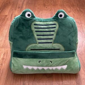 Plush Alligator Tablet Holder kids